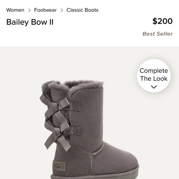 UGG Gray Suede Boots - Picture 7 of 7